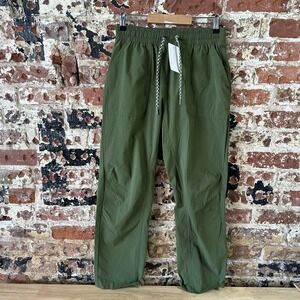 Bearded Goat Women's Small Summit Water Resistant Outdoor Hiking Pant Green